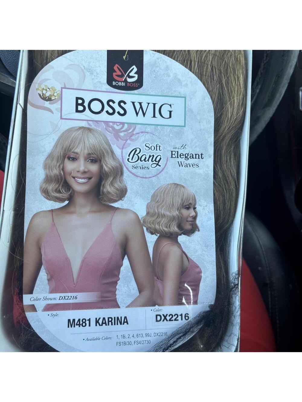 Bobbi Boss Synthetic Hair Wig - Dx2216 Style M481 Karina